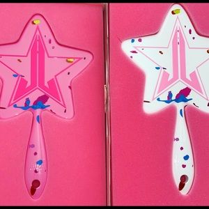 ‼️SOLD‼️White and pink jawbreaker mirror